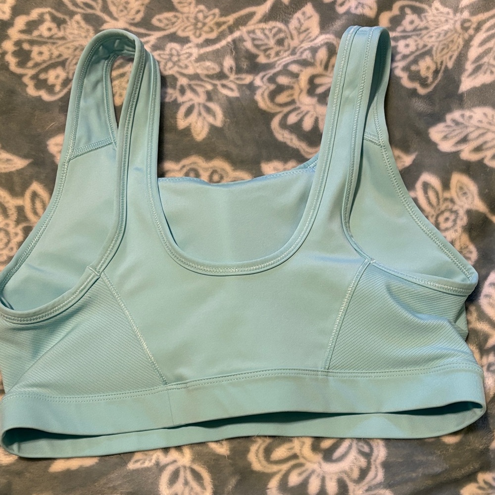 Nike Women's Light Blue Sports Bra - Picture 3 of 6